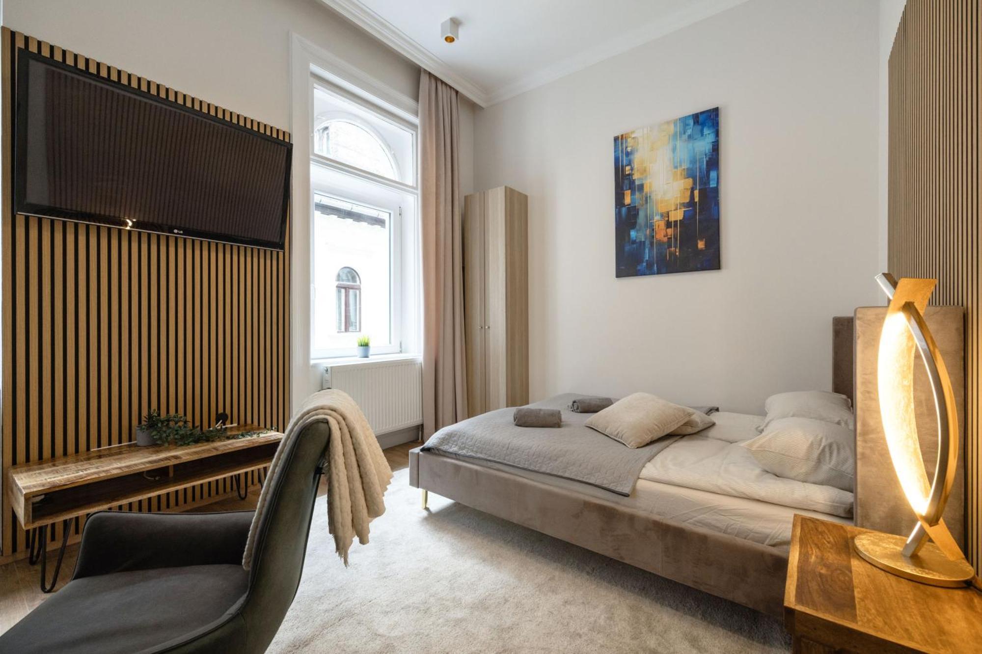 Sleek Downtown Living Apartamento Budapeste Exterior foto