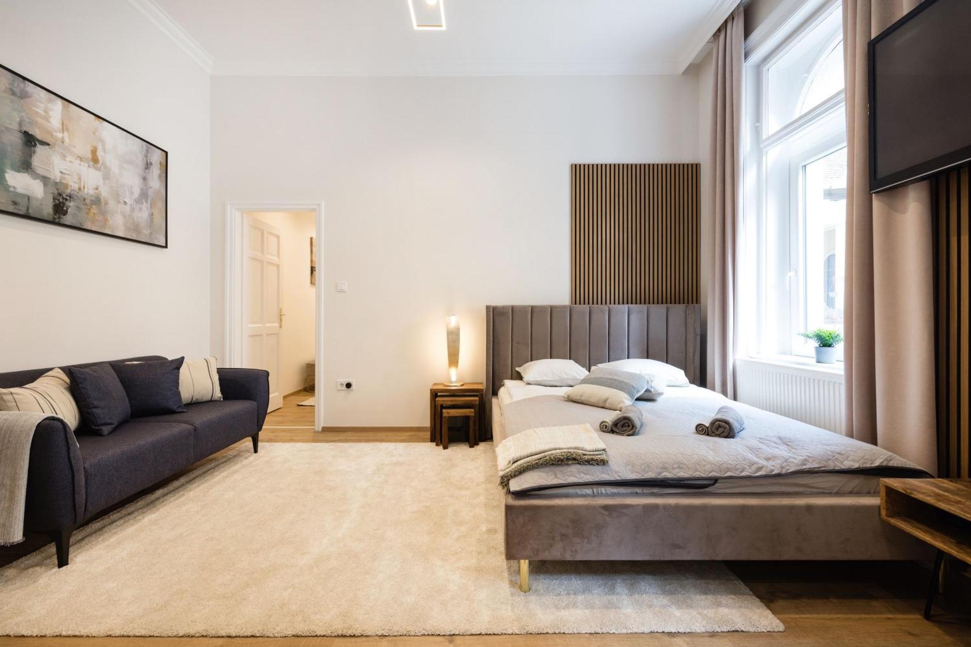 Sleek Downtown Living Apartamento Budapeste Exterior foto